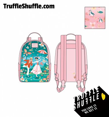 Loungefly Disney Mary Poppins Jolly Holiday Mini Backpack Loungefly Disney Mary Poppins Jolly Holiday Mini Backpack