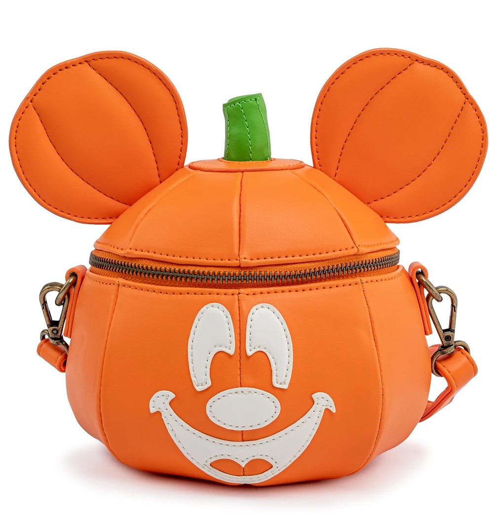 mickey pumpkin purse loungefly