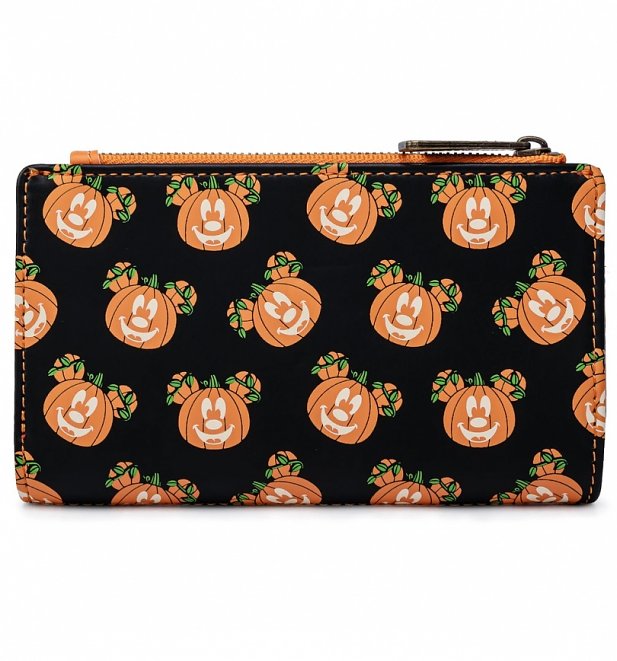 Loungefly Disney Mick-O-Lantern Flap Wallet Loungefly Disney Mick-O-Lantern Flap Wallet