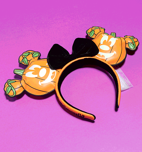 oungefly Disney Mick O Lantern Halloween Pumpkin Headband