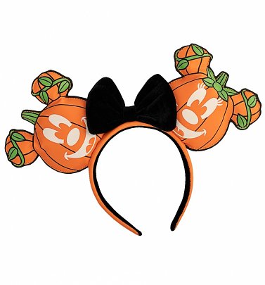 Loungefly Disney Mick-O-Lantern Headband Loungefly Disney Mick-O-Lantern Headband