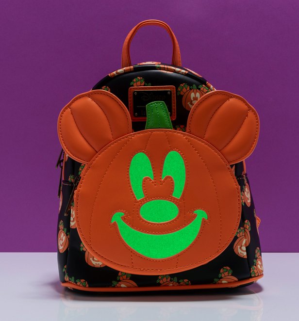 pumpkin disney backpack
