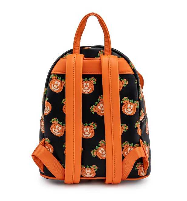 Loungefly Disney Mick O Lantern Halloween Pumpkin Mini Backpack