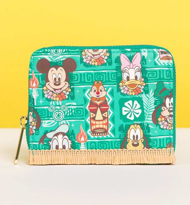 Loungefly Disney Mickey And Friends Tiki Wallet Loungefly Disney Mickey And Friends Tiki Wallet