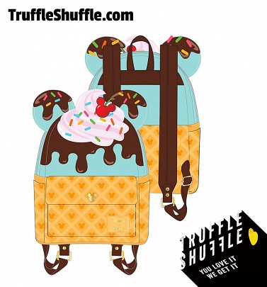 Loungefly Disney Mickey And Minnie Sweets Ice Cream Mini Backpack Loungefly Disney Mickey And Minnie Sweets Ice Cream Mini Backpack