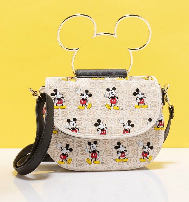 Loungefly Disney Mickey Mouse All Over Print Crossbody Bag Loungefly Disney Mickey Mouse All Over Print Crossbody Bag