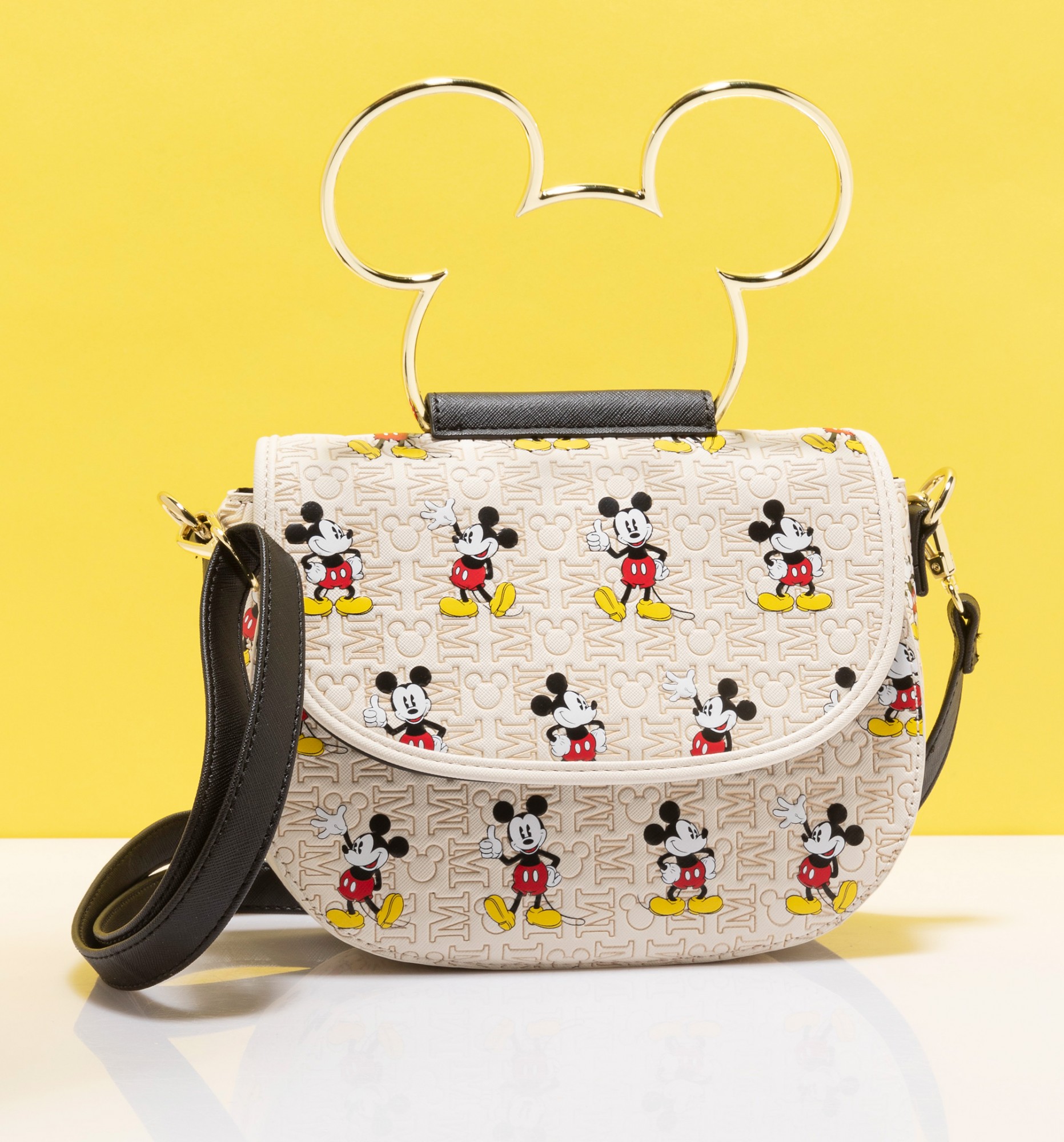 Loungefly Disney Mickey Mouse All Over Print Crossbody Bag