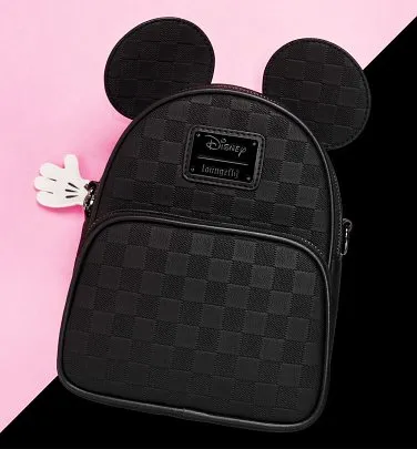 Mickey clouds loungefly shops backpack & custom made wallet