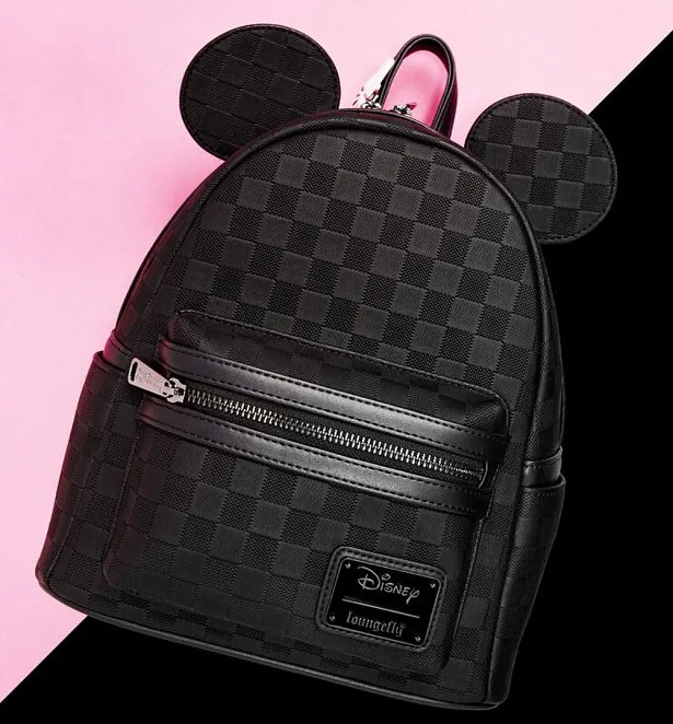 Pink mickey mouse backpack best sale