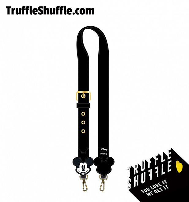 Loungefly Disney Mickey Mouse Head Applique Bag Strap Loungefly Disney Mickey Mouse Head Applique Bag Strap