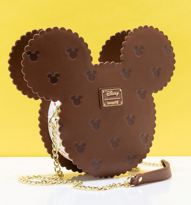 Loungefly Disney Mickey Mouse Ice Cream Sandwich Crossbody Bag Loungefly Disney Mickey Mouse Ice Cream Sandwich Crossbody Bag