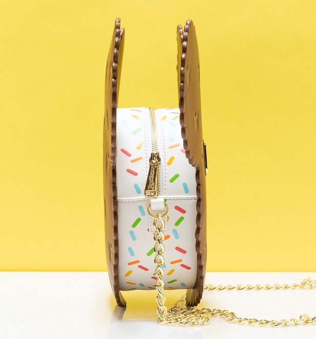 Loungefly Disney Mickey Mouse Ice Cream Sandwich Crossbody Bag
