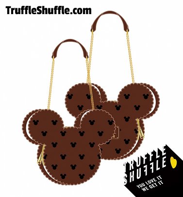 Loungefly Disney Mickey Mouse Ice Cream Sandwich Crossbody Bag Loungefly Disney Mickey Mouse Ice Cream Sandwich Crossbody Bag