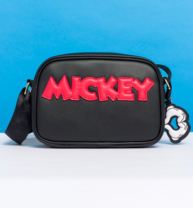Loungefly Disney Mickey Mouse Jacquard Crossbody Bag