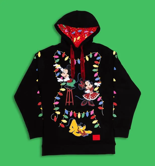 Mickey mouse zip up sweatshirt top