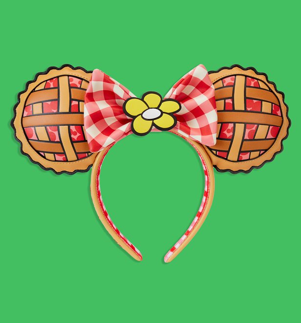 Loungefly Disney Minnie And Mickey Picnic Pie Ear Headband