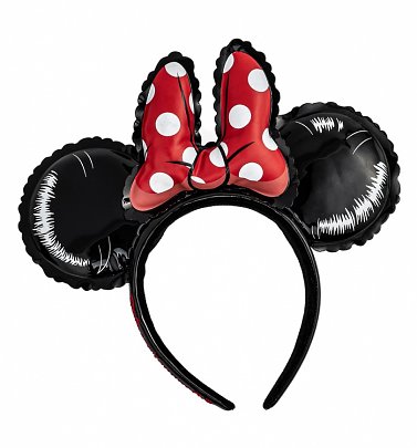 Loungefly Disney Minnie Mouse Balloon Ears With Bow Headband Loungefly Disney Minnie Mouse Balloon Ears With Bow Headband