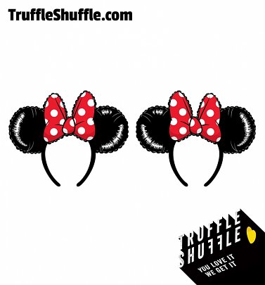 Loungefly Disney Minnie Mouse Balloon Ears With Bow Headband Loungefly Disney Minnie Mouse Balloon Ears With Bow Headband