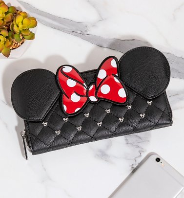 Loungefly Disney Minnie Mouse Bow Wallet Loungefly Disney Minnie Mouse Bow Wallet