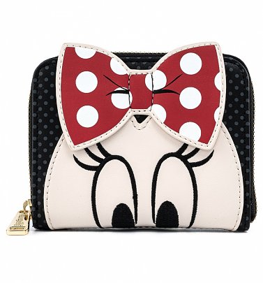 Loungefly Disney Minnie Mouse Bow Zip Around Wallet Loungefly Disney Minnie Mouse Bow Zip Around Wallet
