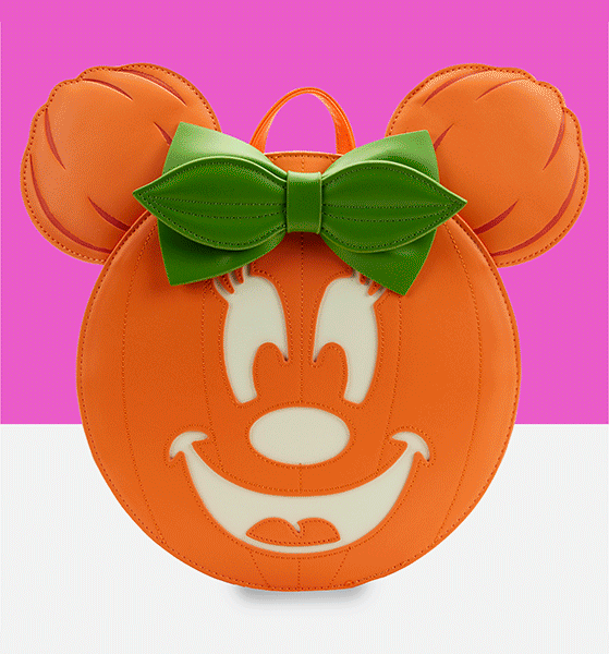 Loungefly Disney Minnie Mouse Glow Face 