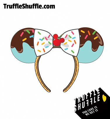 Loungefly Disney Minnie Mouse Sweet Treat Ears Loungefly Disney Minnie Mouse Sweet Treat Ears