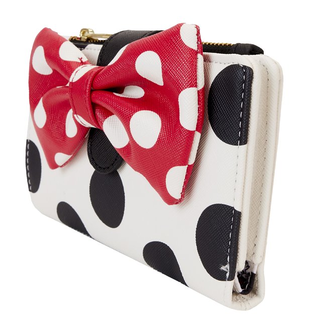 Loungefly Disney Minnie Rocks The Dots Classic Flap Wallet