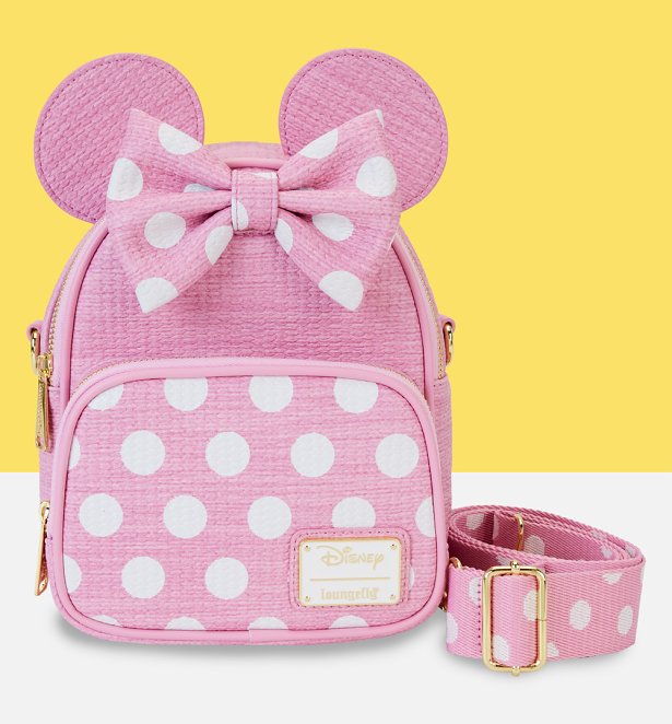 Pink minnie mouse backpack hotsell