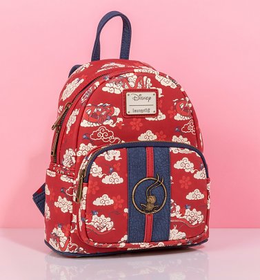 Loungefly Disney Mulan Cri-Kee Mini Backpack Loungefly Disney Mulan Cri-Kee Mini Backpack