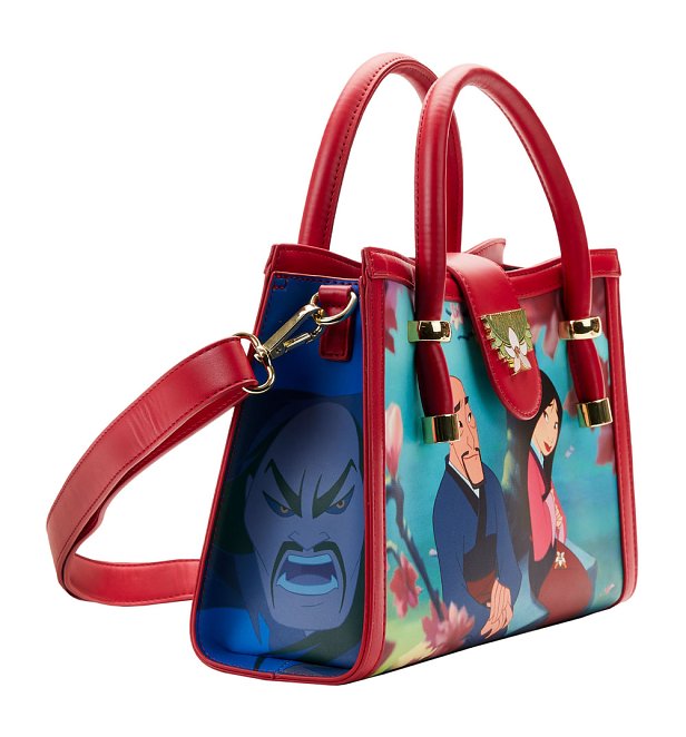 Loungefly Disney Mulan Princess Scene Crossbody Bag