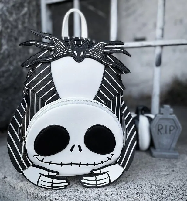 Loungefly Disney Nightmare Before Christmas Headless Jack Skellington Mini Backpack