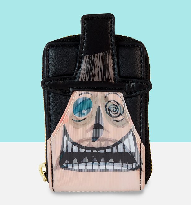 Loungefly Disney Nightmare Before Christmas Mayor Lenticular Head Accordion Wallet