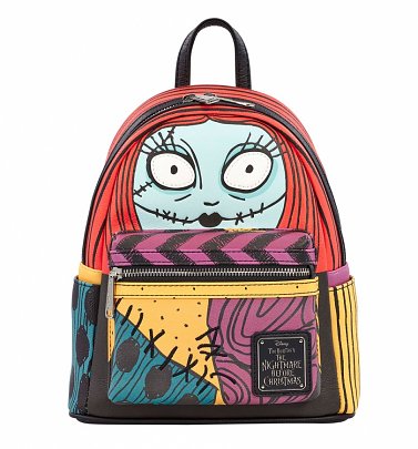 Loungefly Disney Nightmare Before Christmas Sally Big Face Mini Backpack Loungefly Disney Nightmare Before Christmas Sally Big Face Mini Backpack