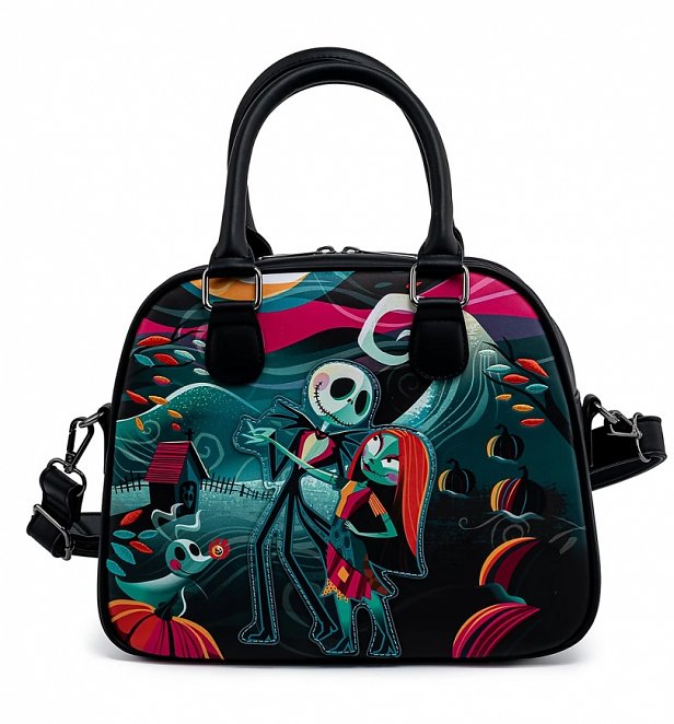 Loungefly Disney Nightmare Before Christmas Simply Meant To Be Crossbody Bag Loungefly Disney Nightmare Before Christmas Simply Meant To Be Crossbody Bag