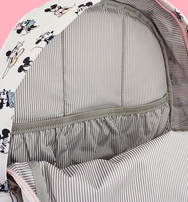 loungefly pastel minnie mouse backpack