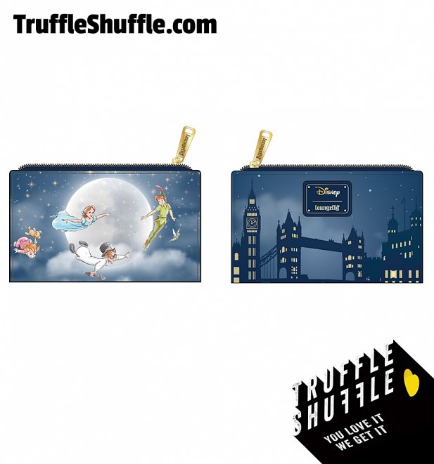 Loungefly Disney Peter Pan Second Star Flap Wallet Loungefly Disney Peter Pan Second Star Flap Wallet