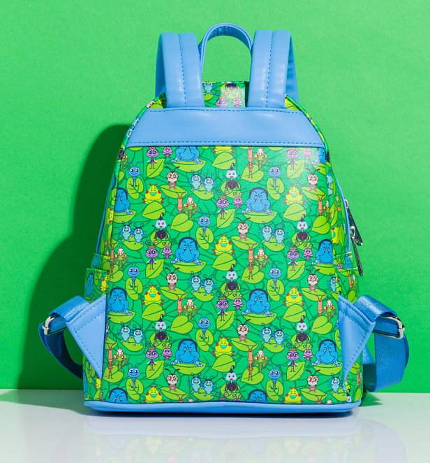 Loungefly Disney Pixar A Bug's Life All Over Print Mini Backpack