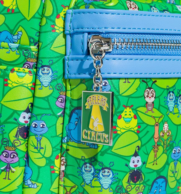 Loungefly Disney Pixar A Bug's Life All Over Print Mini Backpack