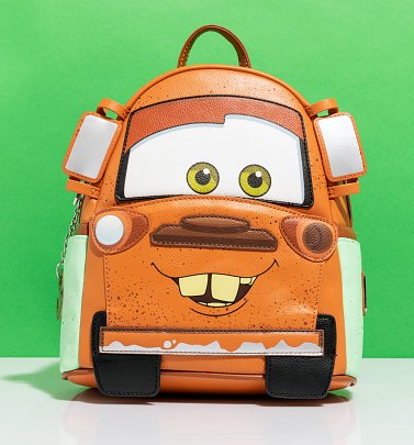 Loungefly Disney Pixar Cars Mater Cosplay Mini Backpack