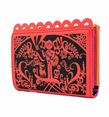 Loungefly Disney Pixar Coco Diecut Party Flags Wallet Loungefly Disney Pixar Coco Diecut Party Flags Wallet