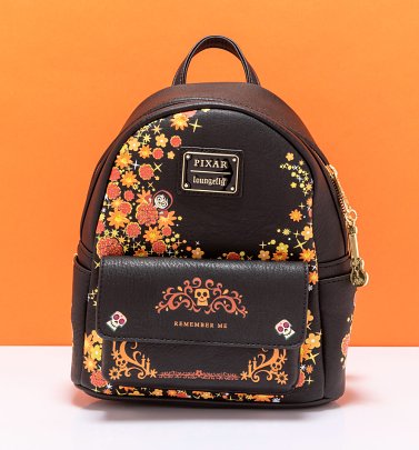 Loungefly Disney Pixar Coco Remember Me Mini Backpack Loungefly Disney Pixar Coco Remember Me Mini Backpack