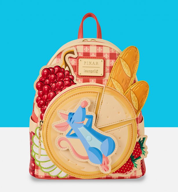 Loungefly Disney Pixar Ratatouille Scented Mini Backpack Loungefly Disney Pixar Ratatouille Scented Mini Backpack
