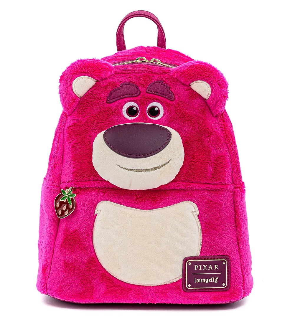 Loungefly Disney Pixar Toy Story Lotso Cosplay Sherpa Mini Backpack