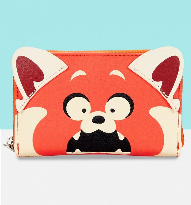 Loungefly Disney Pixar Turning Red Panda Cosplay Wallet Loungefly Disney Pixar Turning Red Panda Cosplay Wallet