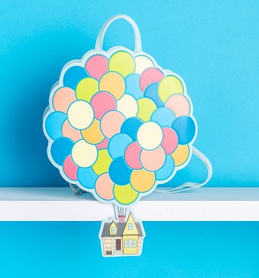 Loungefly Disney Pixar Up Balloon House Convertible Mini Backpack Loungefly Disney Pixar Up Balloon House Convertible Mini Backpack