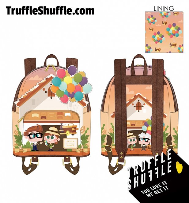 Loungefly Disney Pixar Up Working Buddies Mini Backpack Loungefly Disney Pixar Up Working Buddies Mini Backpack