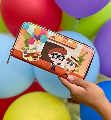 Loungefly Disney Pixar Up Working Buddies Zip Around Wallet Loungefly Disney Pixar Up Working Buddies Zip Around Wallet