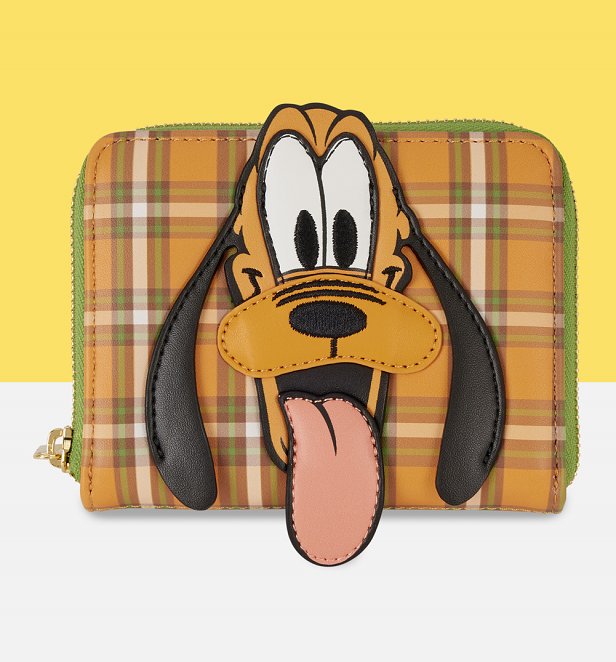 Loungefly Disney Pluto 95th Anniversary Zip Around Wallet Loungefly Disney Pluto 95th Anniversary Zip Around Wallet