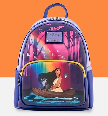 Loungefly Disney Pocahontas Just Around The River Bend Mini Backpack