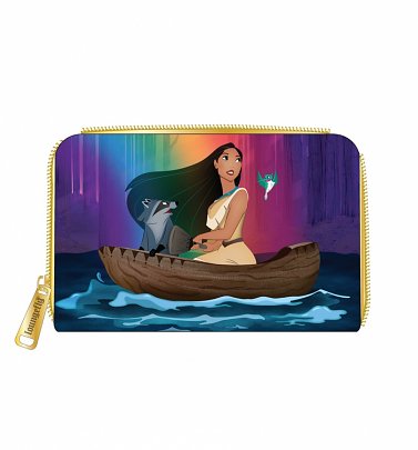 Loungefly Disney Pocahontas Just Around The River Bend Zip Around Wallet Loungefly Disney Pocahontas Just Around The River Bend Zip Around Wallet